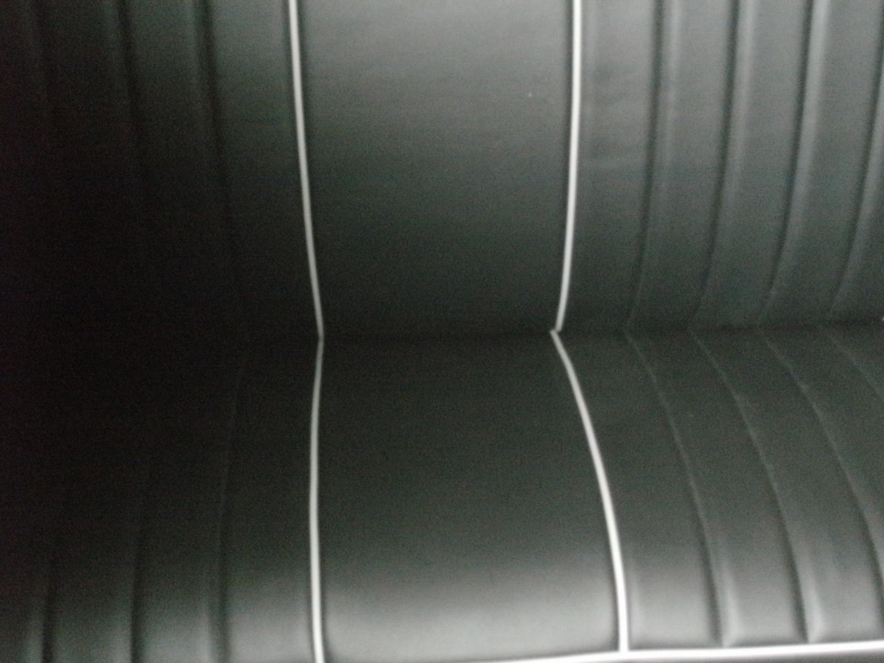 Automotive upholstery seam detail