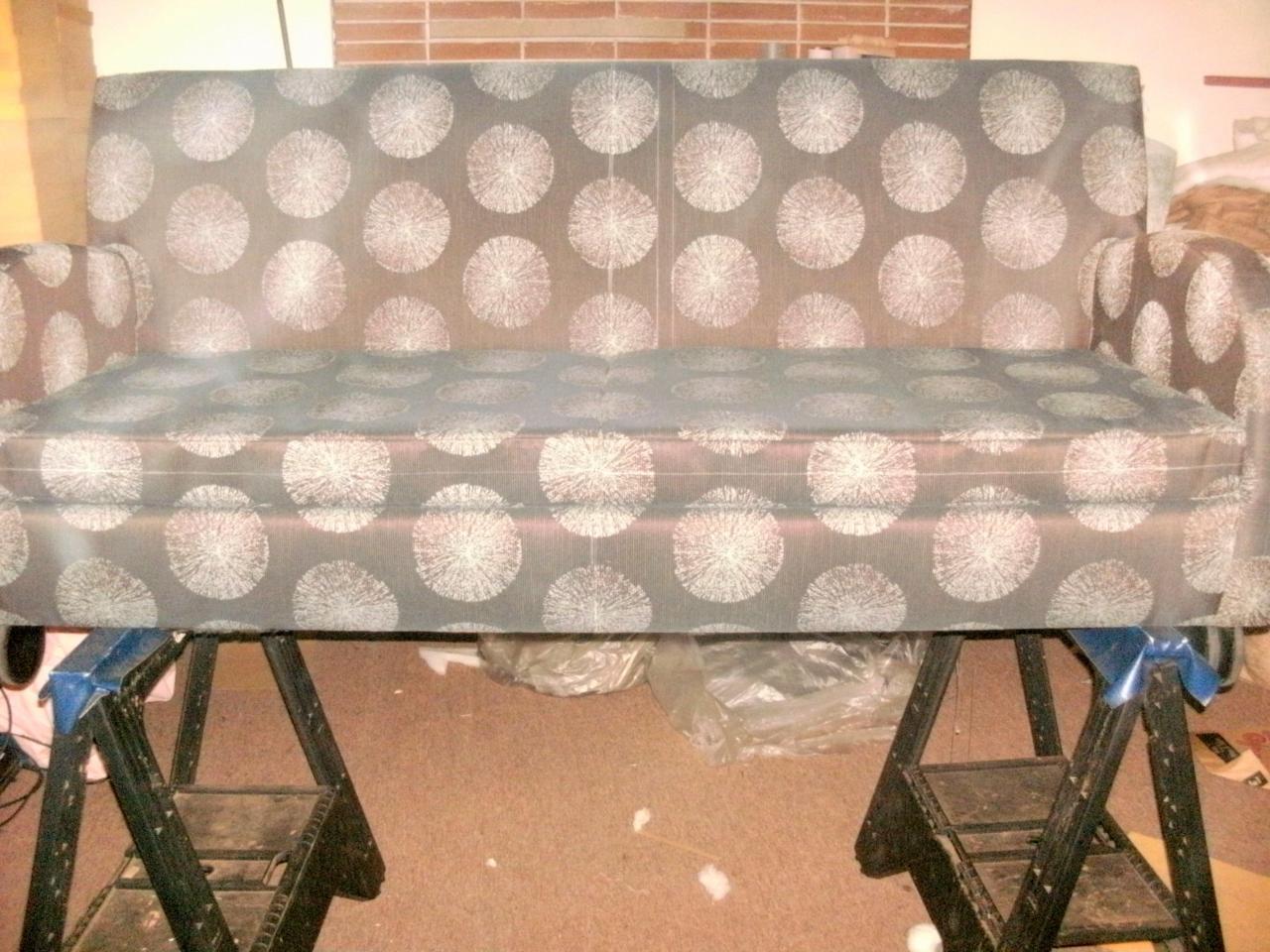Furniture upholstery — original project photograph