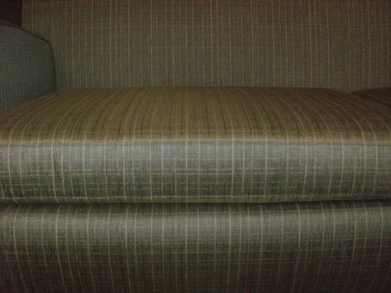 Furniture upholstery — original project photograph