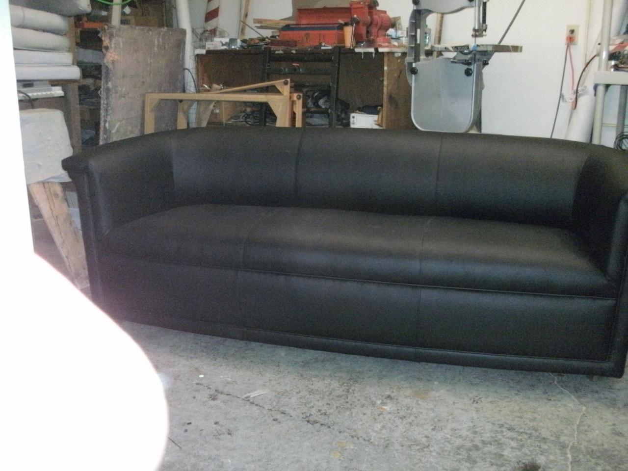 Furniture upholstery — original project photograph