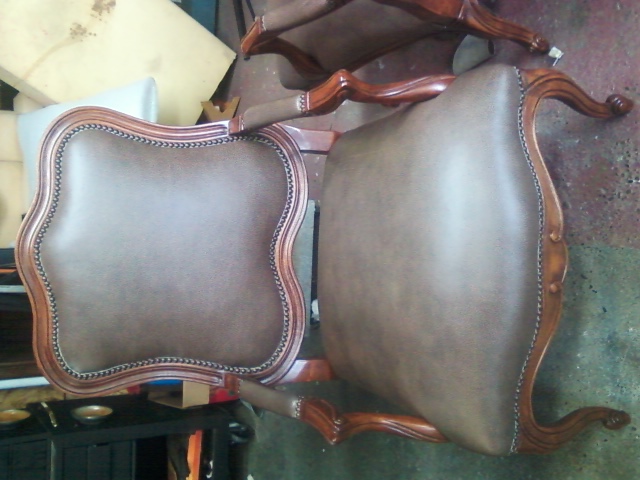Furniture upholstery — original project photograph