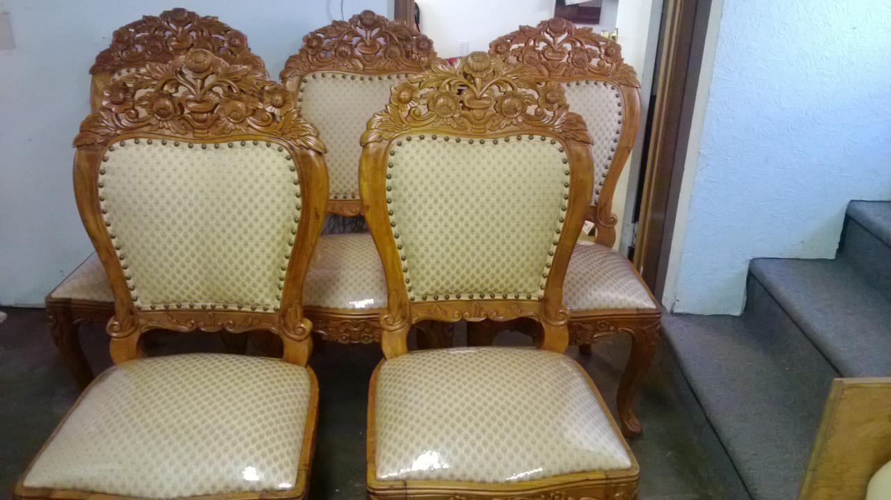 Furniture upholstery — original project photograph